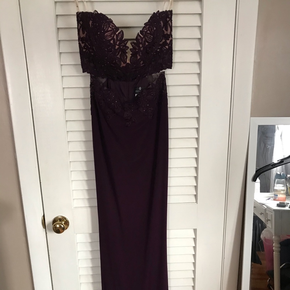 Favianna 10008 TwoPiece Lace Sweetheart Prom Dress